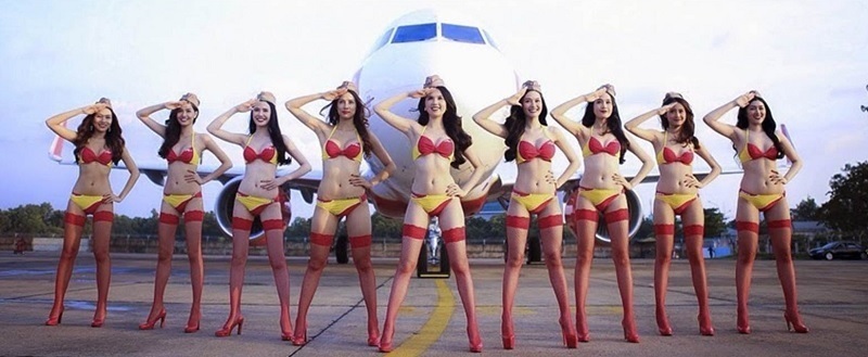 Vietjet bikini và những người mẫu