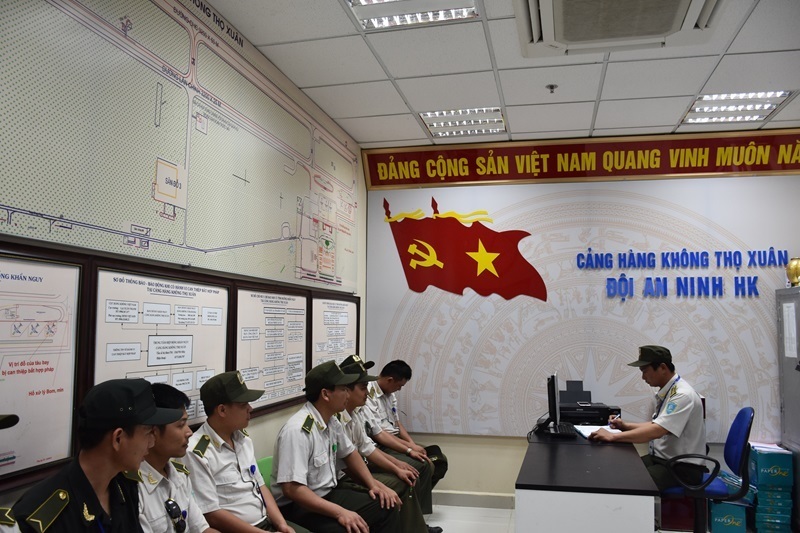 Xử phạt hành chính an ninh sân bay Thọ Xuân